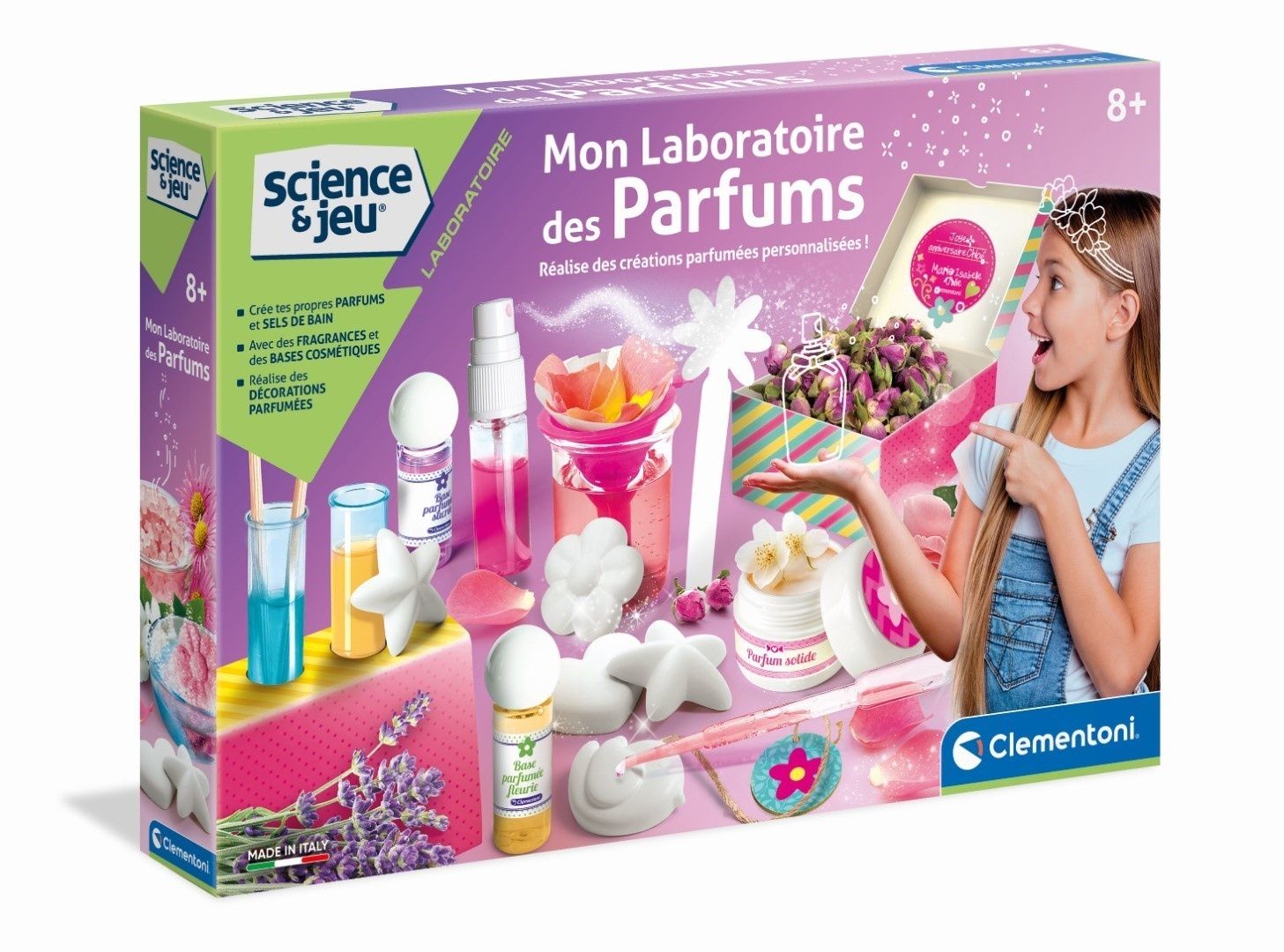 Science et jeu : Mon Laboratoire des parfums Clementoni Jeux