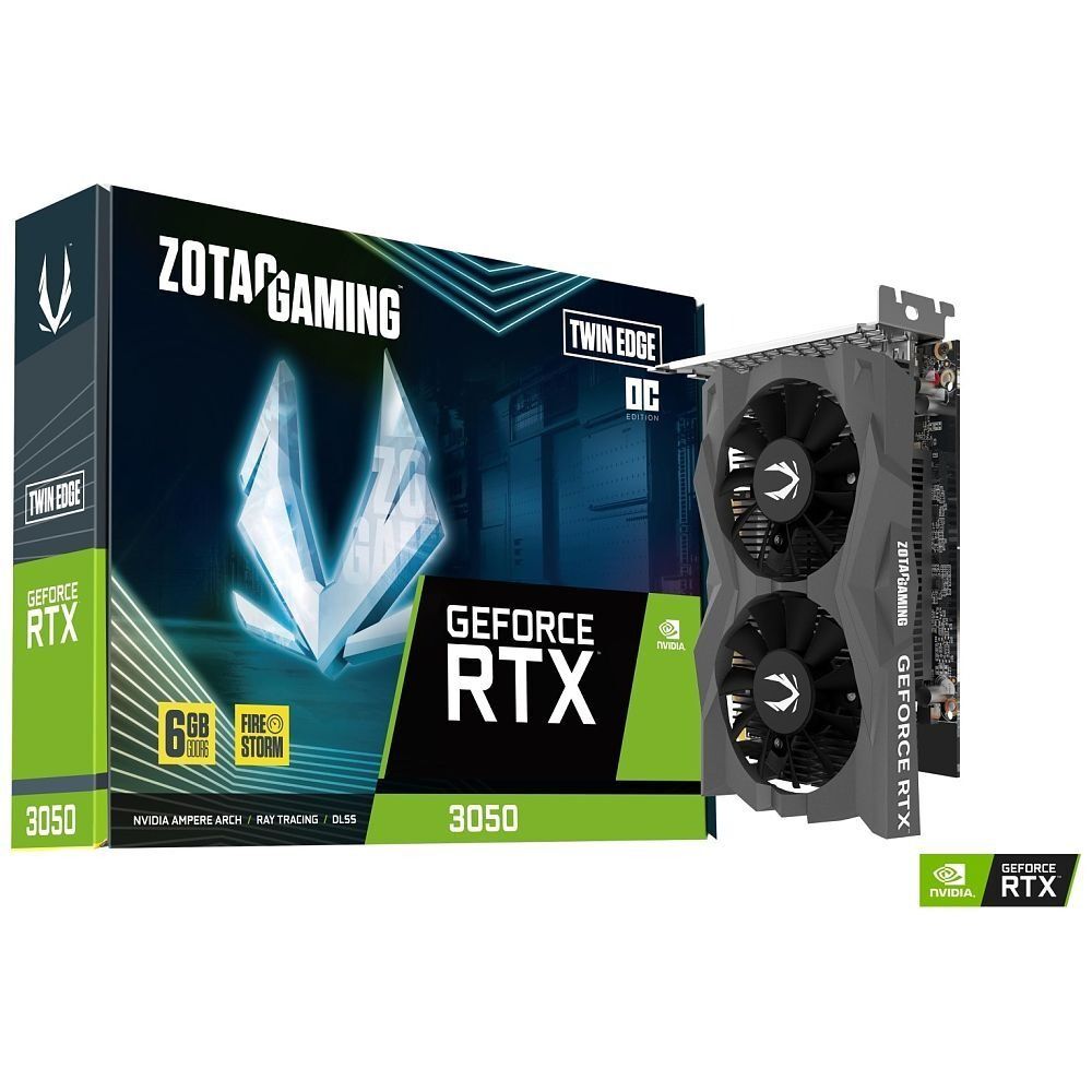 Zotac Gaming GeForce RTX 3050 TWIN EDGE OC 6GB GDDR6 Neuf - vue 4