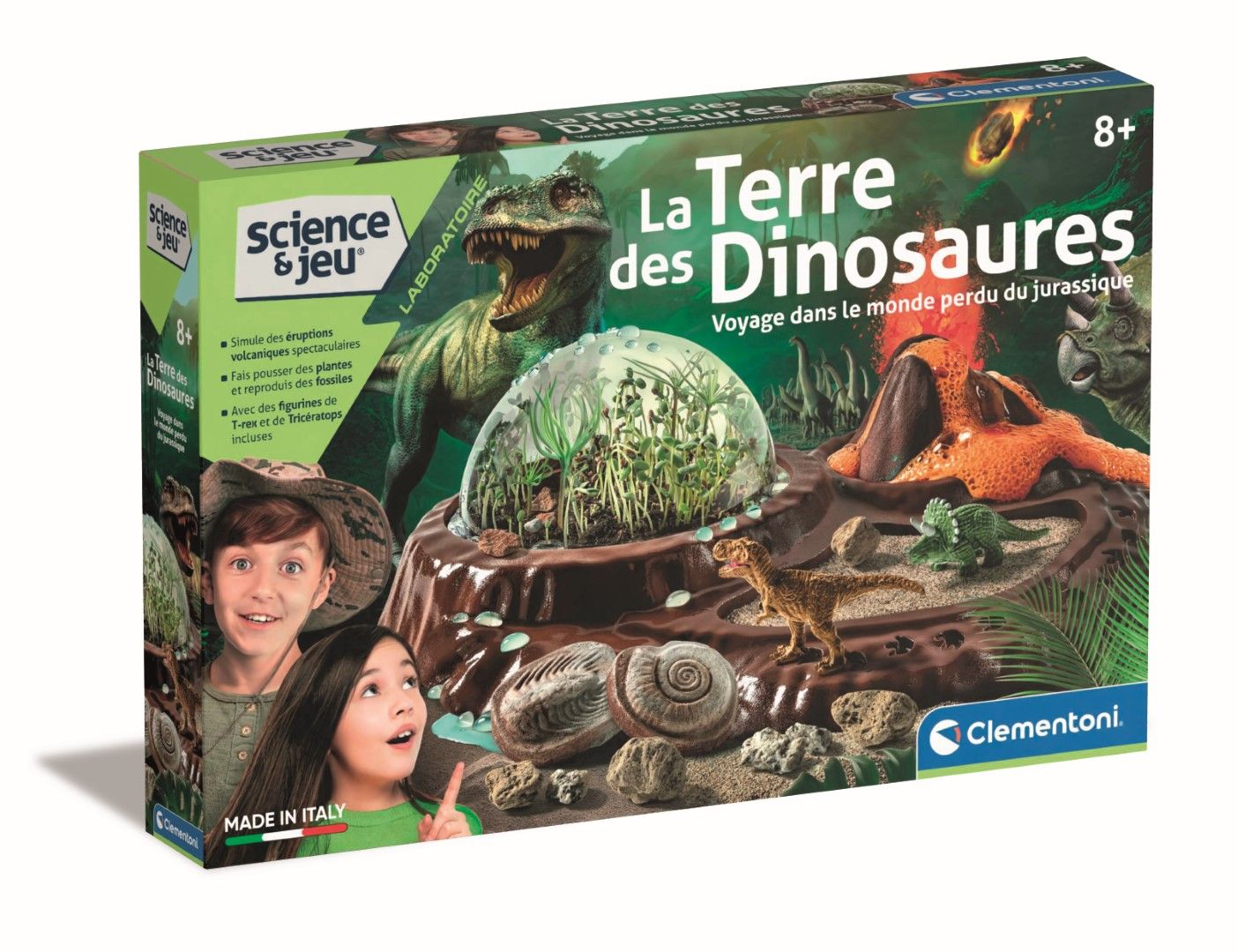 Science et jeu : Le monde des dinosaures Clementoni Jeux - vue 4