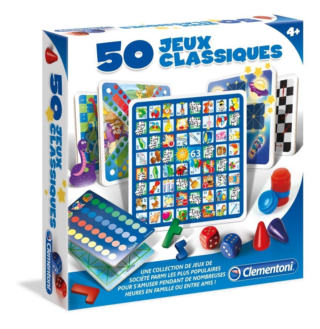 CLEMENTONI 50 jeux classiques - vue 3