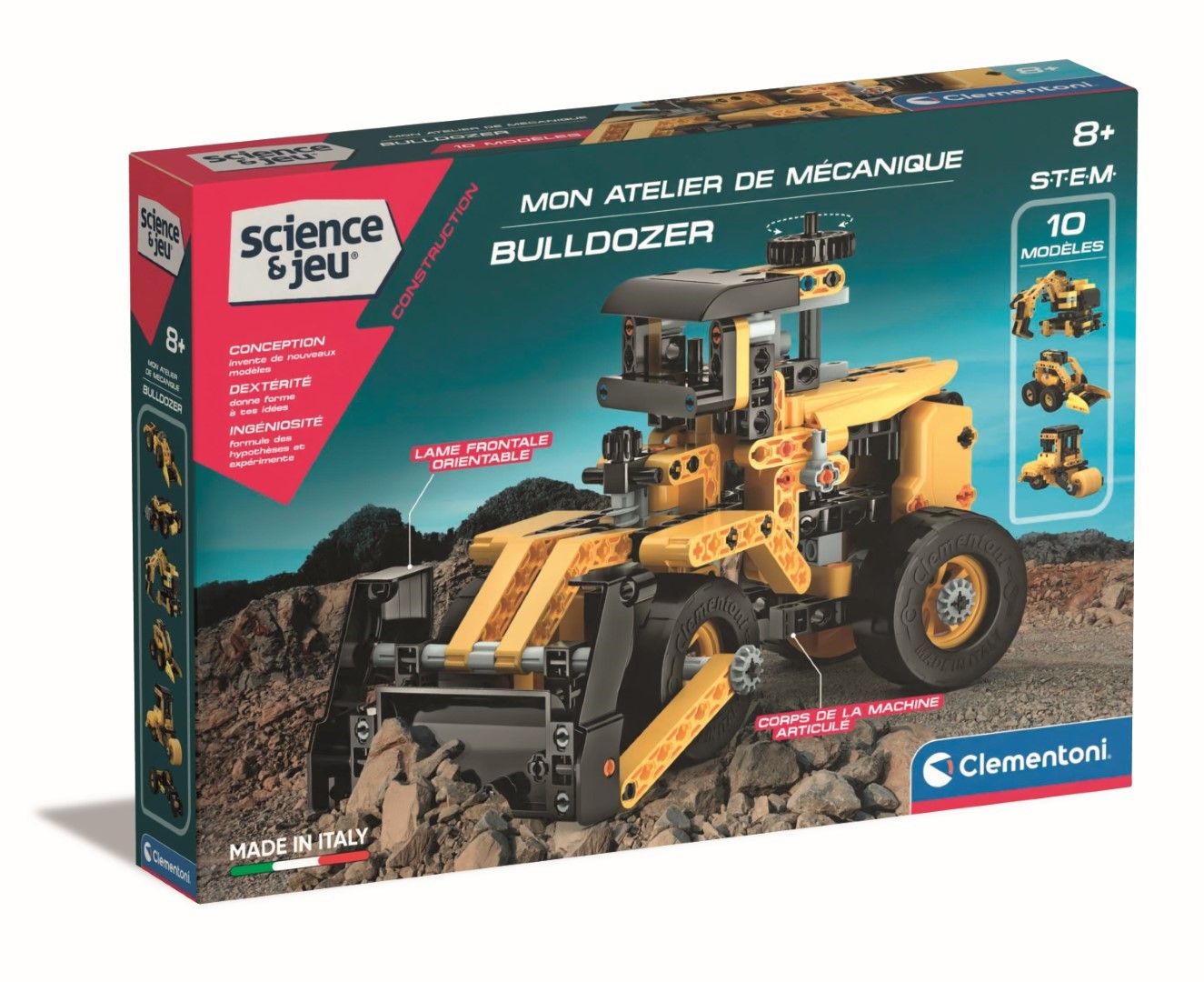 Atelier mécanique : Bulldozer Clementoni Jeux - vue 4