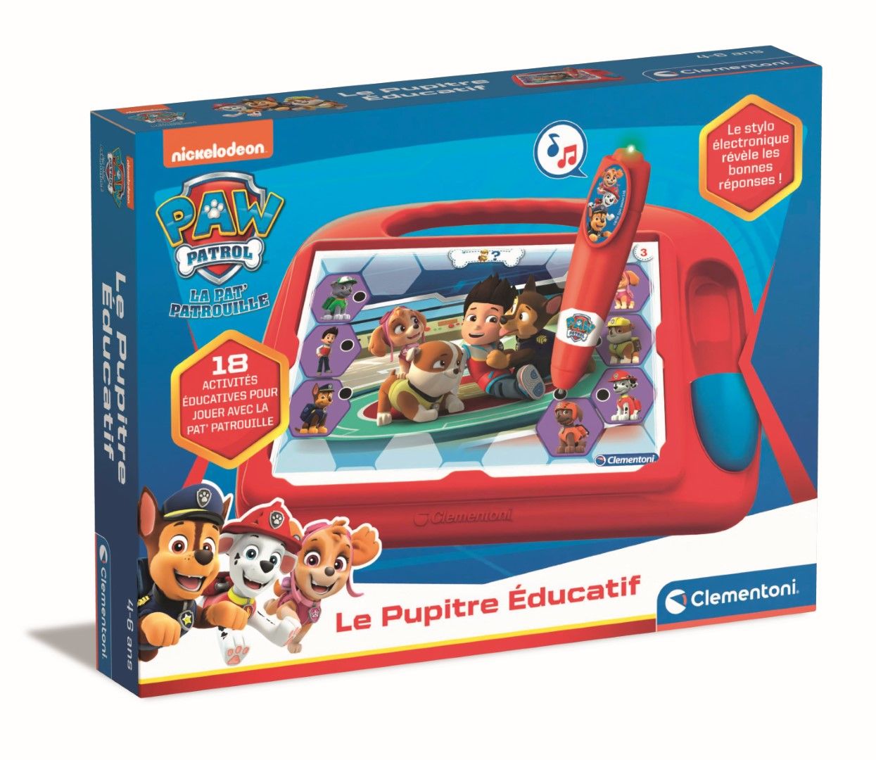 Pupitre Éducatif Pat'patrouille Clementoni Le Pupitre Éducatif - vue 1
