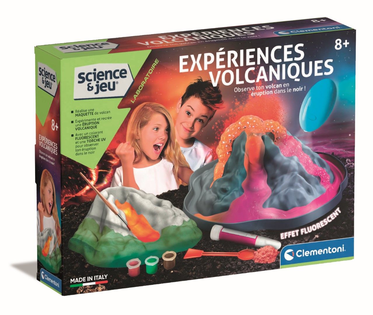 Science & Jeu Laboratoire Expériences Volcaniques