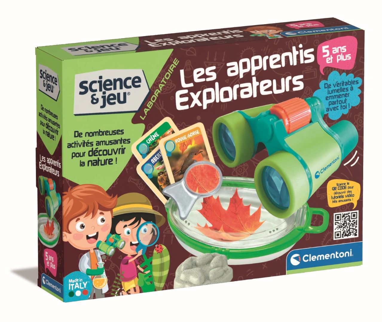 Kit science et jeu : Les apprentis explorateurs Clementoni Jeux - vue 3