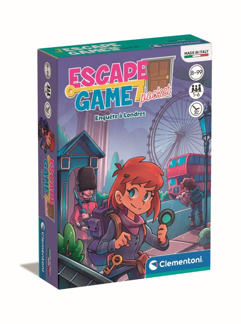 Clementoni Escape Game Enquête à Londres - vue 6