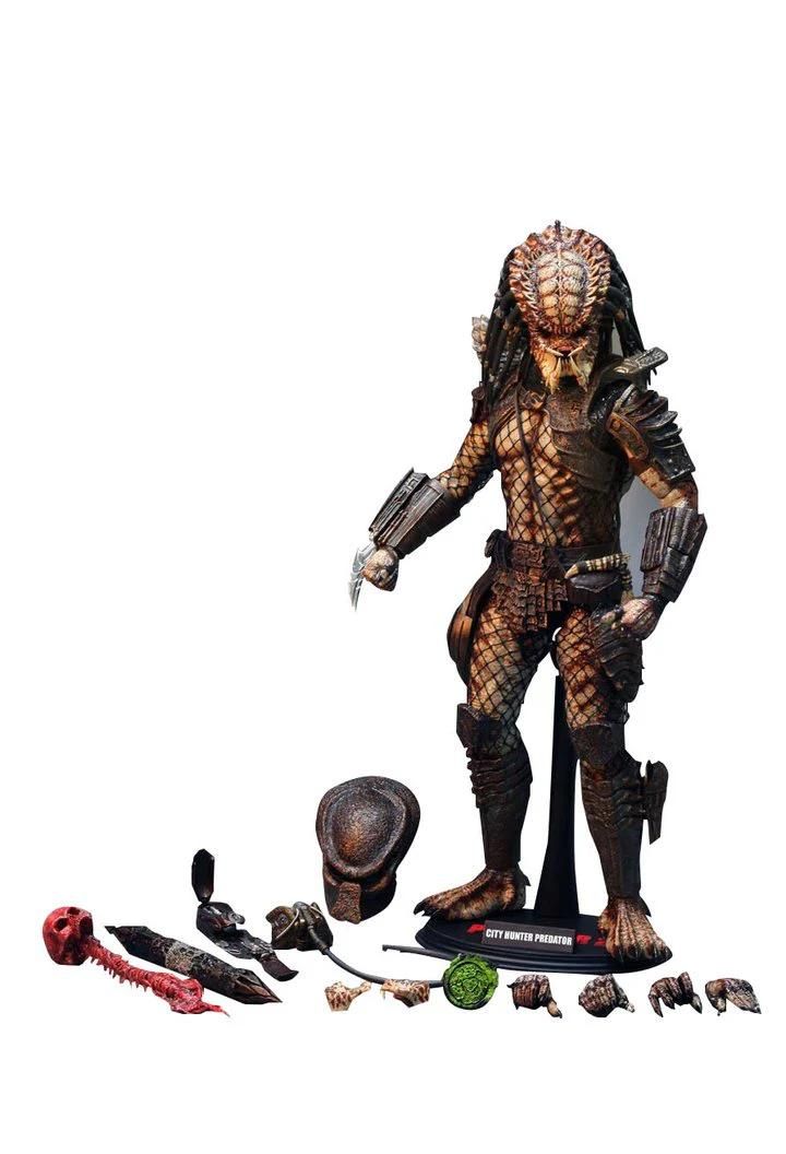 Figurine Hot Toys Mms173 - Predator 2 - City Hunter Predator