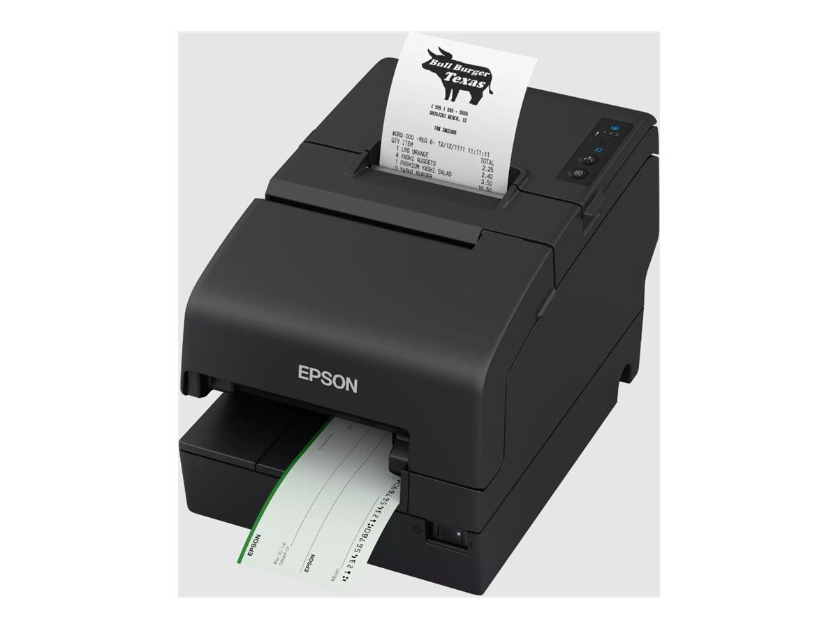 Epson TM H6000VI 101 Imprimante de reçus thermique en lignematricielle 230 x 297 mm Rouleau 7 95 cm 180 x 180 ppp 9 pin jusqu'à 500 mmsec série USB 2.0 LAN hôte USB 2.0 ... - vue 2