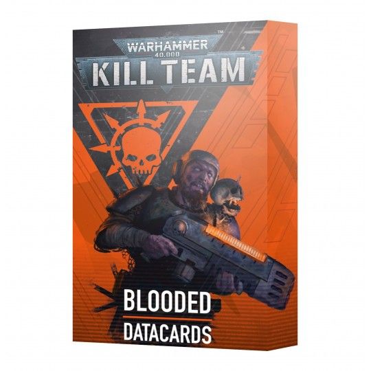 Games Workshop Kill Team Datacards : Blooded Anglais