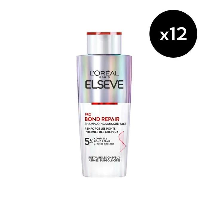 Shampoing Réparateur Cheveux Abîmés Acide Citrique Gamme Elseve Elseve 'oreal Paris Le Flacon De 200ml - vue 2