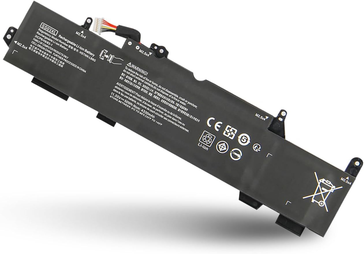 SS03XL 933321-855 Batterie pour HP EliteBook 830 G5 840 G5 846 G5 755 G5 745 G5 740 G5 735 G5,840 G6 830 G6 745 G6 ZBook 14U G5 G6 Series SS03 SS03050XL 11.55V 50.07Wh