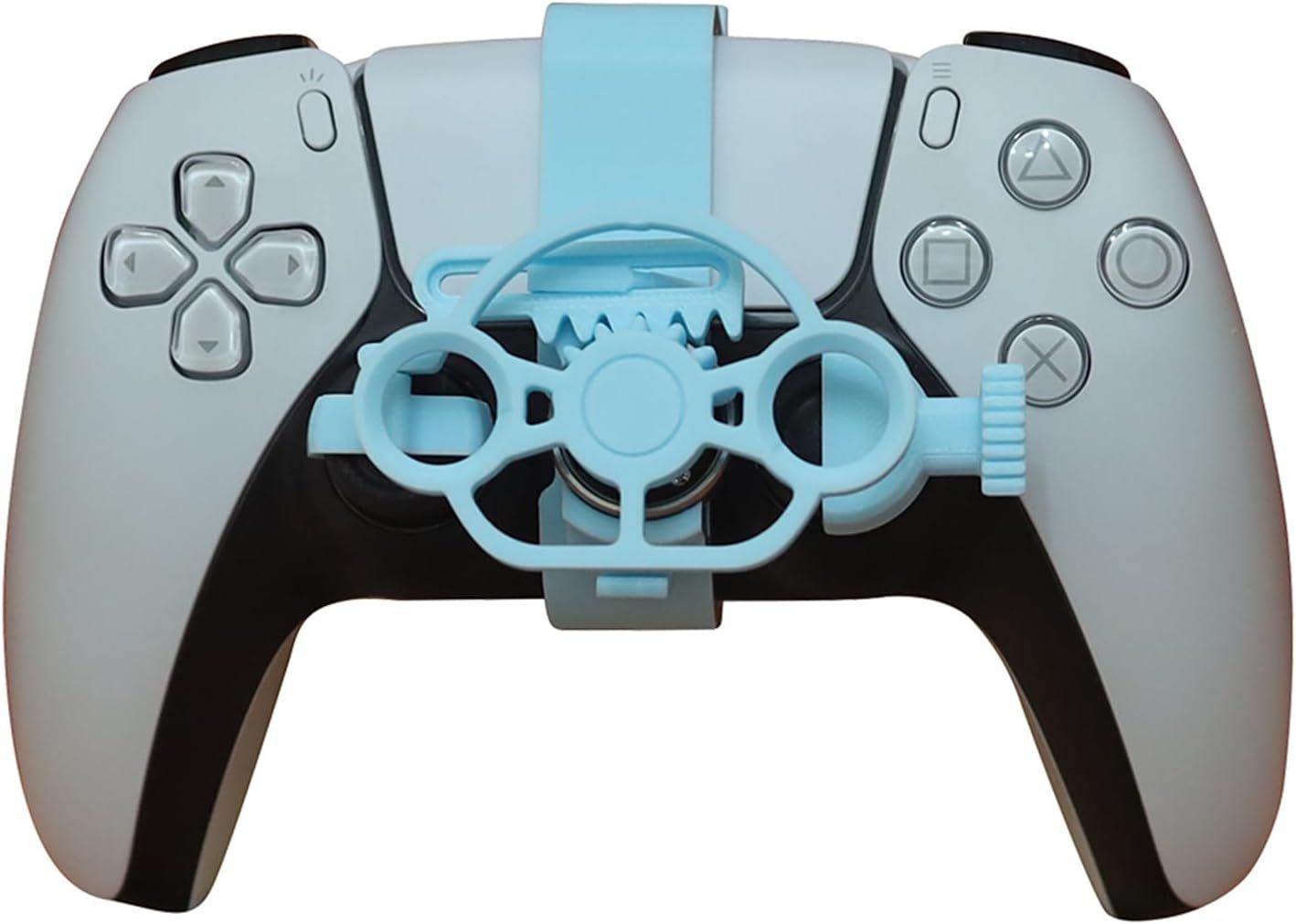 Pour Ps5 3d Mini Volant De Contrôleur Gaming Racing Game Accessoires De Remplacement (Blue)