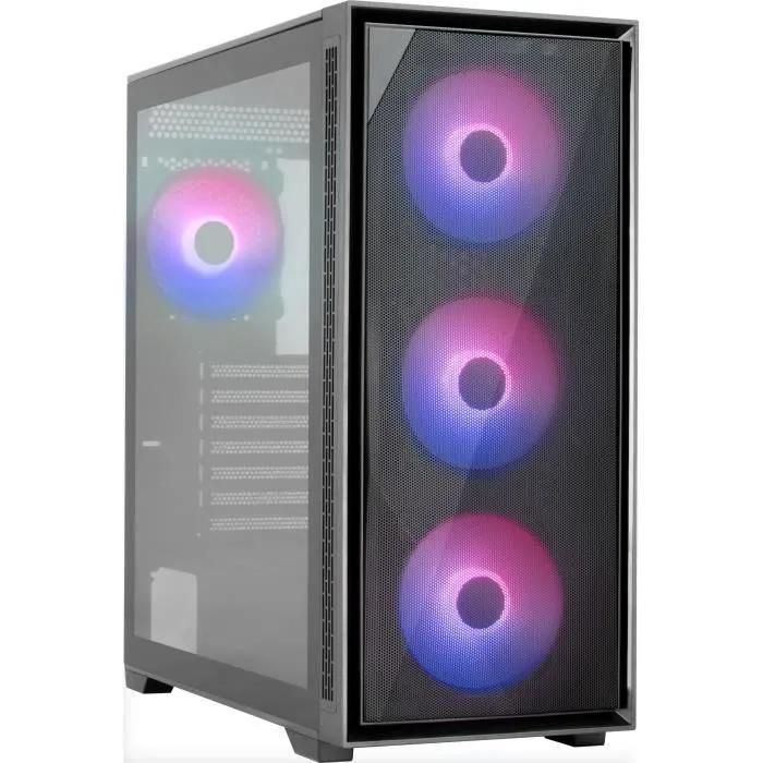 Boîtier PC - AEROCOOL - Geoflow G v2 (Noir) - Moyen tour - Format ATX - Sans alimentation