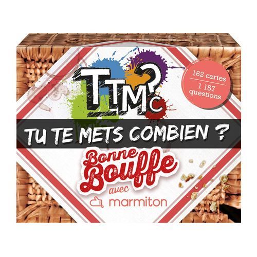 Jeu d’ambiance Pixie games TTMC Tu te mets combien en Bonne Bouffe avec Marmiton - vue 2