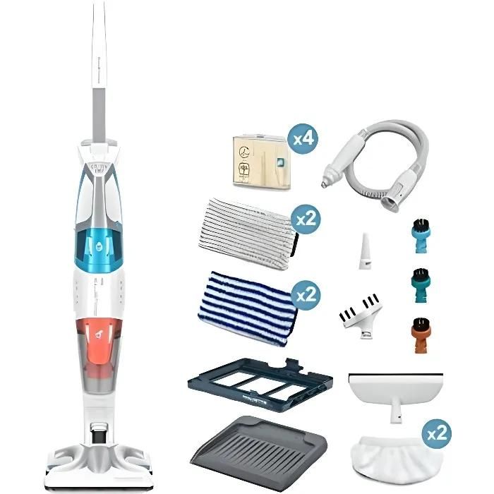 Nettoyeur Vapeur Rowenta Clean & Steam 2 en 1 Aspiration et Nettoyage - vue 2