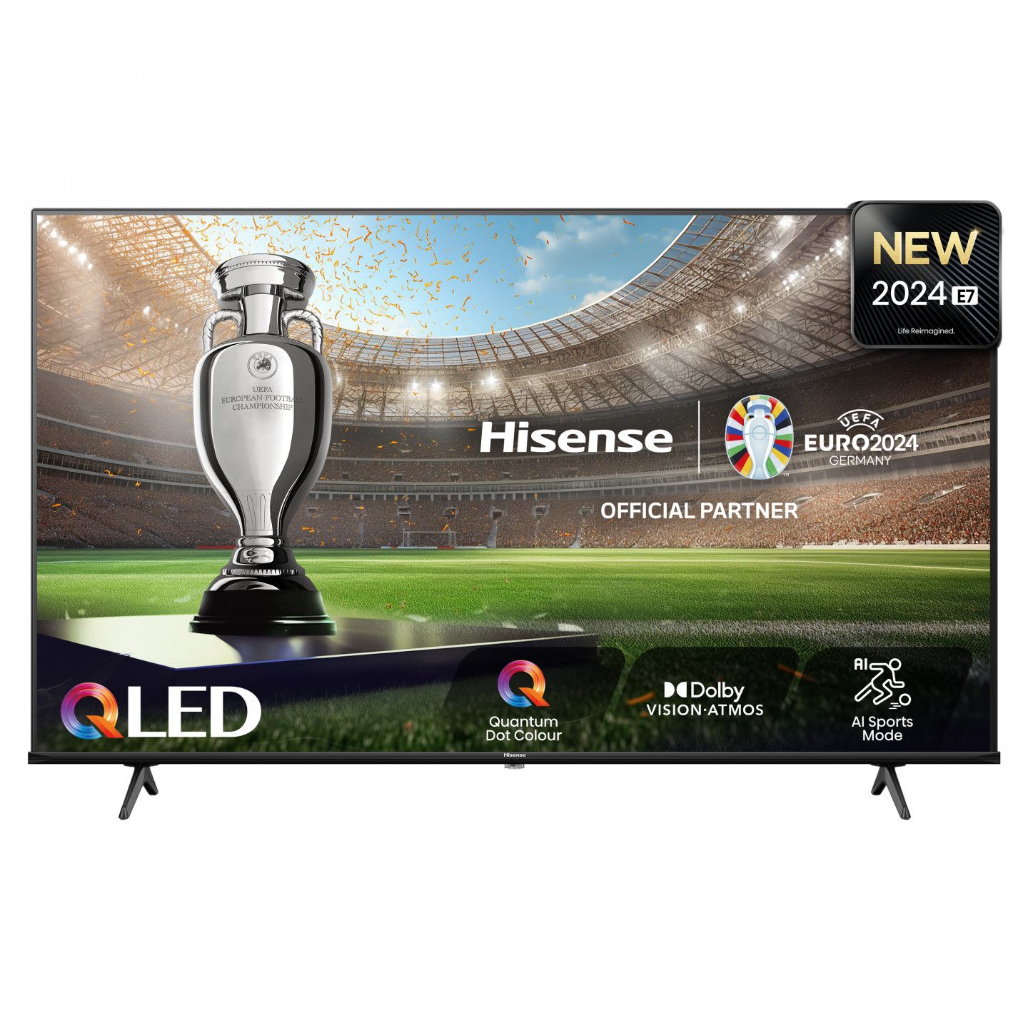 Tv Qled 4k 50'' 127 Cm 50e7nq Hisense - vue 8