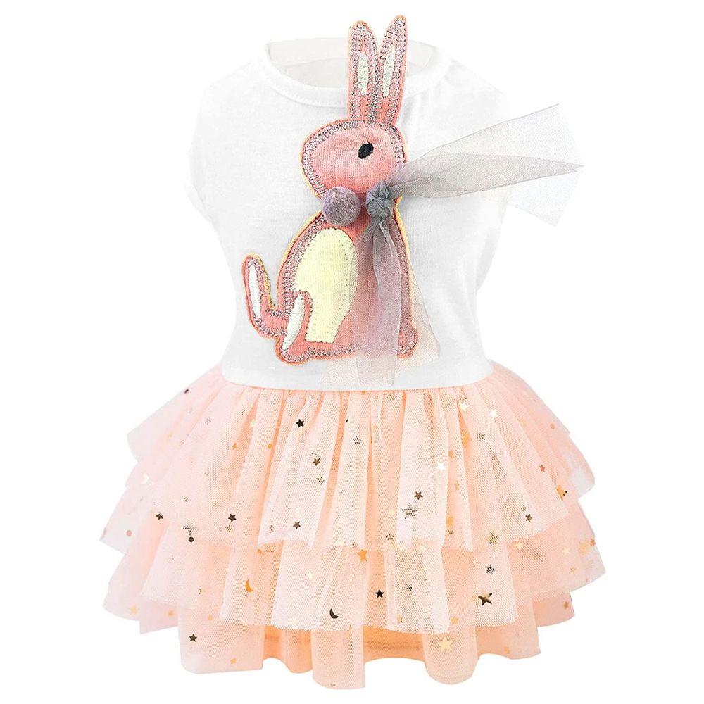Robes Pour Chiens Pour Petits Chiens Lapin Chiot Désherbage Robe Chien Jupe Fille Été Animal Imprimé Robe Vêtements