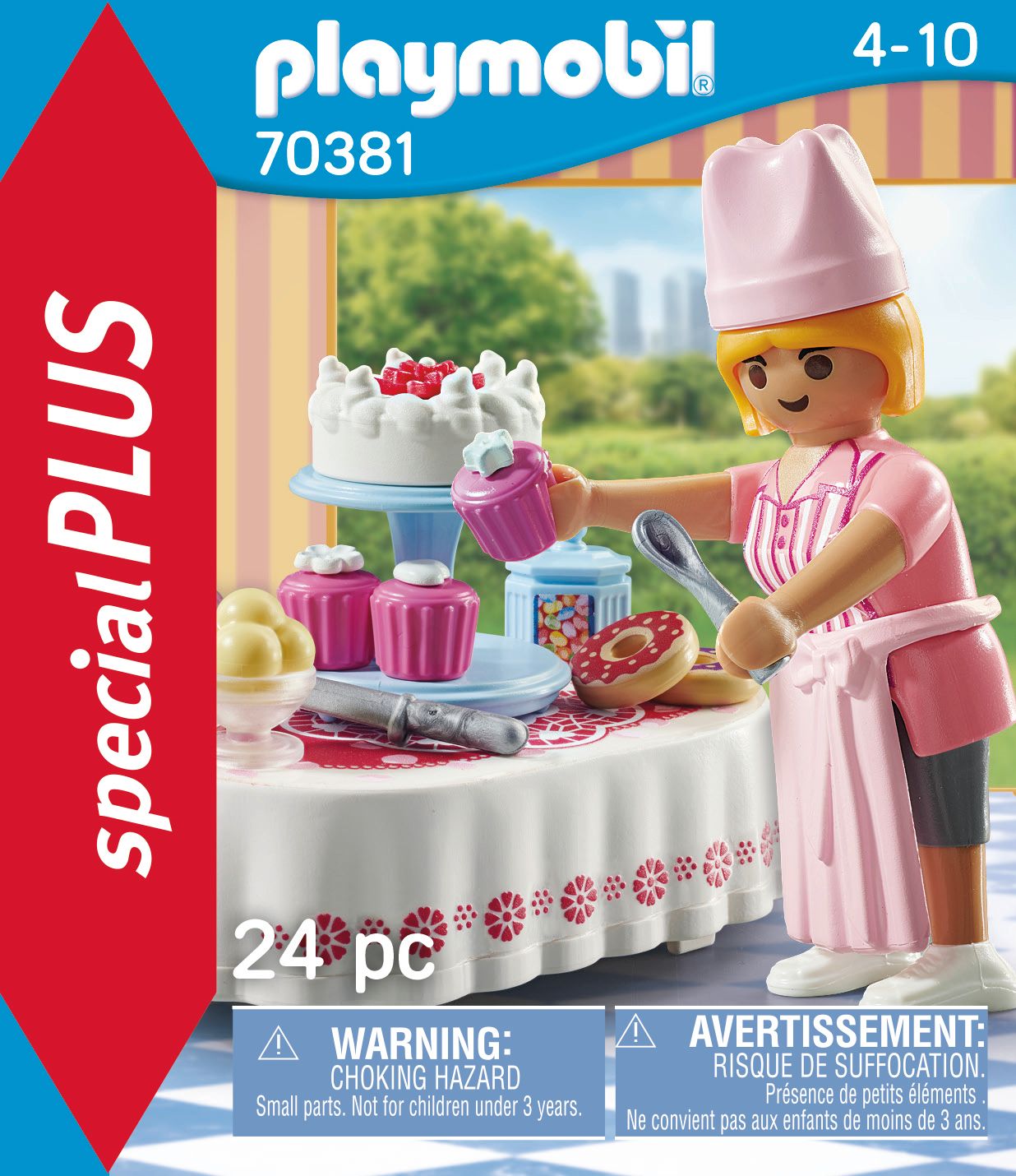 Figurine Pâtissière Playmobil La Boîte Avec Accessoires Inclus - vue 4
