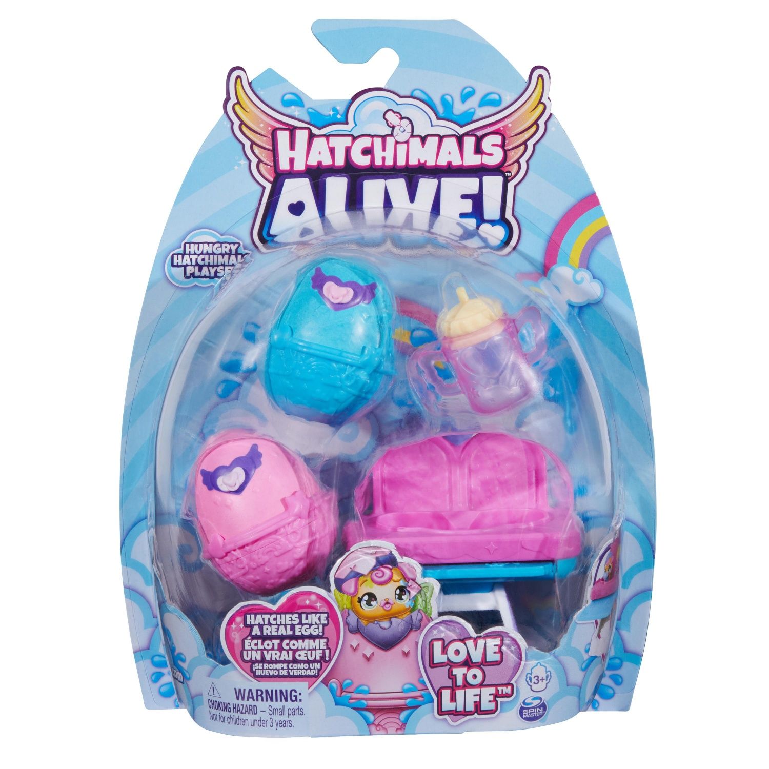 HATCHIMALS COLLEGGTIBLES PACK DE 2 HATCHIMALS (assort)