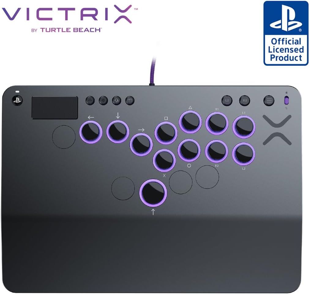 Turtle Beach Victrix Pro Ko Leverless Fight Stick Compatible Avec Playstation Windows 10 & 11