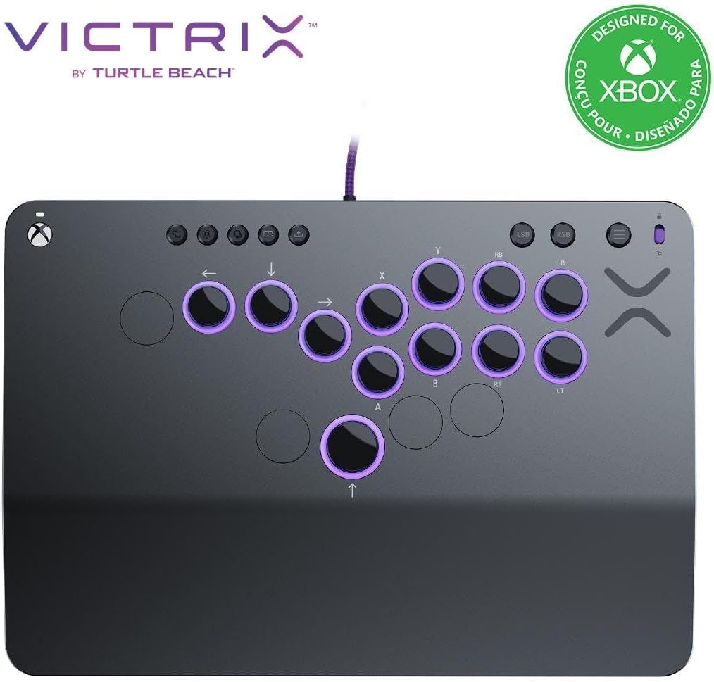 Turtle Beach Victrix Pro Ko Leverless Fight Stick Compatible Avec Xbox Windows 10 & 11