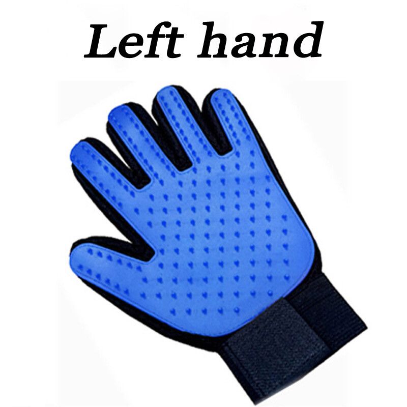 Peigne De Toilettage Pour Chien Et Chat,Brosse,Gants,Livres Efficaces,Massage Du Dos,Bain D'animaux,Épilation - Type Left Hand #C
