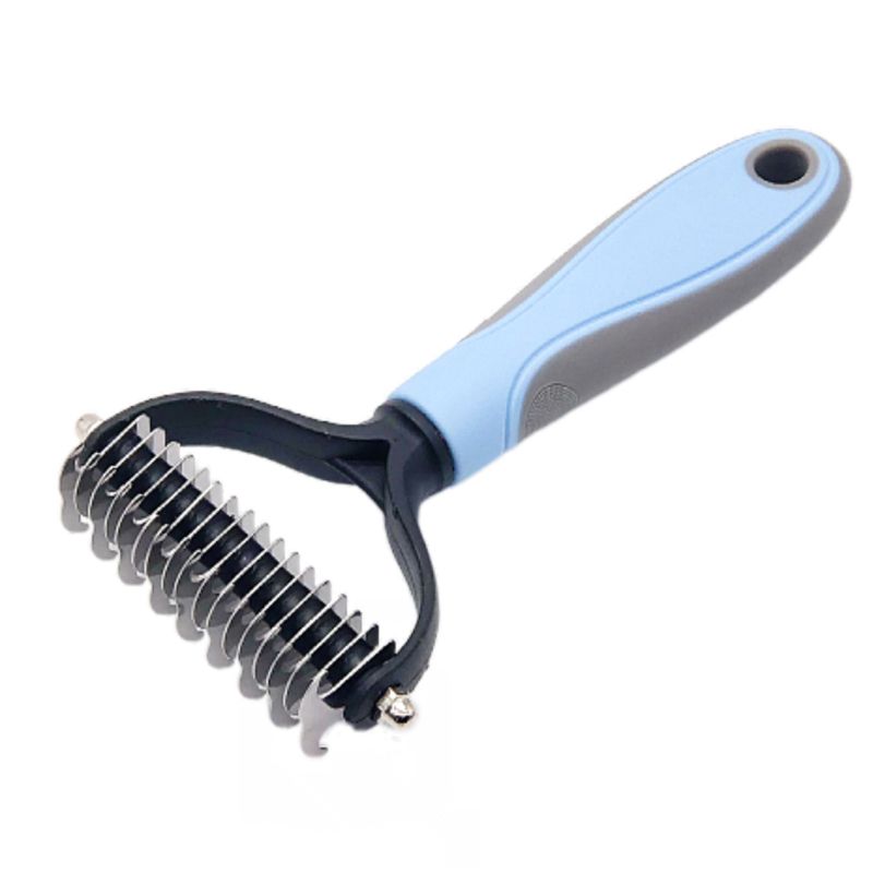 Peigne Démêlant Pour Chiens Et Chats,Brosse Démêlante Pour Poils Longs Et Bouclés,Outil De Toilettage Pour Animaux De Compagnie,2022 - Type Blue-S #B