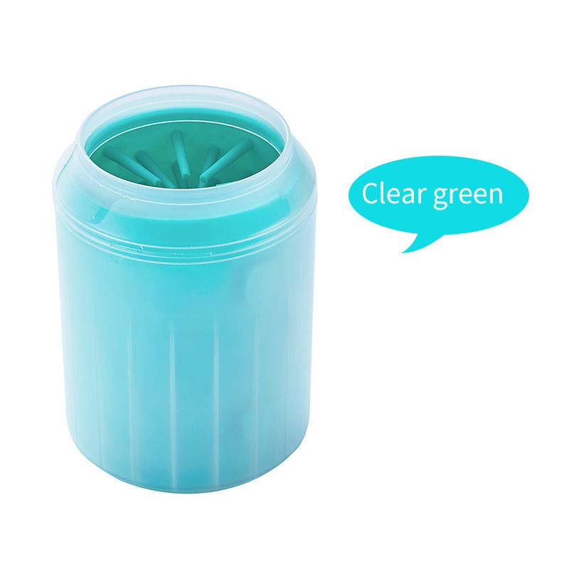 Nettoyeur De Pattes De Chien En Silicone Souple,Peignes Portables,Serviette D'extérieur Pour Animaux De Compagnie,Lave-Pied,Brosse De Nettoyage Rapide,Livres De Pieds,E27 - Type Green-S