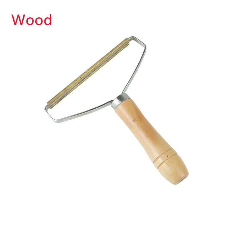 Peigne Et Brosse Pour Éliminer Les Poils Des Animaux De Compagnie,Outil De Toilettage Pour Chiens Et Chats,Double Face,Livraison - Type Wood-S