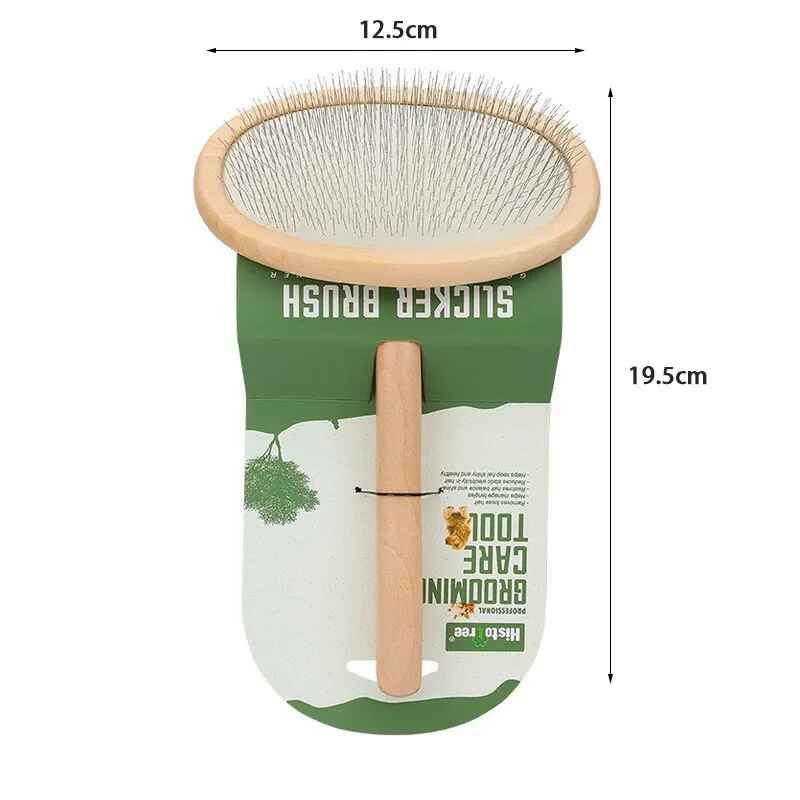 Peigne À Cheveux Longs Pour Animaux De Compagnie,Fournitures De Livres Pour Chiens Et Chats,Brosse De Bain De Massage Pour Chiots,Outils De Toilettage Pour Animaux De Compagnie, - Type M Metal Comb