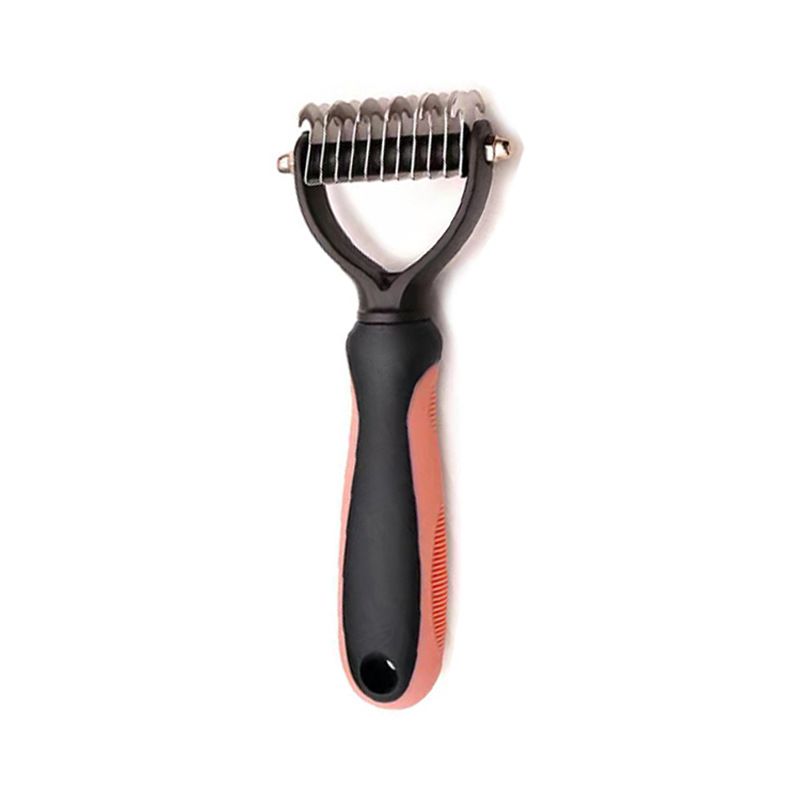 Épilateur Professionnel Pour Animaux De Compagnie,Brosse Démêlante Pour Chien,Coupe-N?ud De Fourrure Pour Chiot,Peigne Pour Chat,Brosses De Toilettage Pour Chiens,Fournitures De Pert - Type Oranges #B