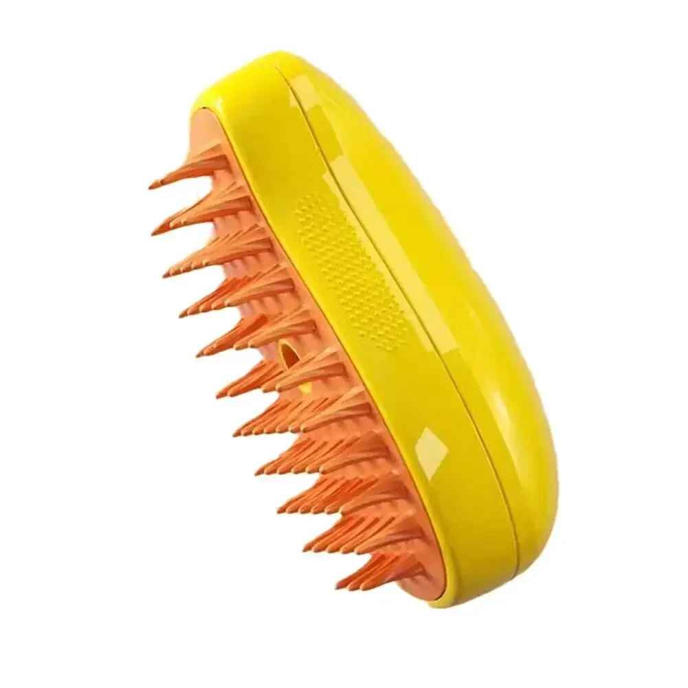 Pulvérisateur Électrique Pour Massage,Brosse À Vapeur Pour Chat Et Chien,Outil De Toilettage Pour Animaux De Compagnie,Perte De Cheveux,3 En 1,Peignes De Massage - Type Yellow #B