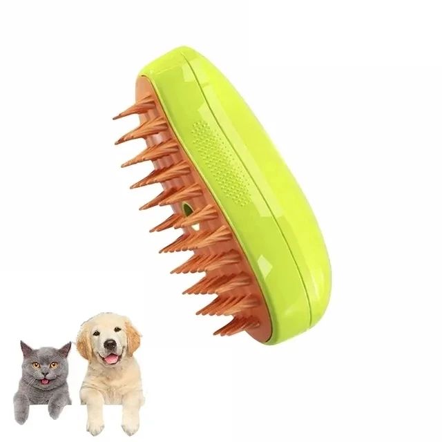Pulvérisateur Électrique Pour Chats Et Chiens,Brosse À Vapeur,Outils De Toilettage Pour Animaux De Compagnie,Pulvérisateurs Électriques,Peignes Valides,3 En 1 - Type Green