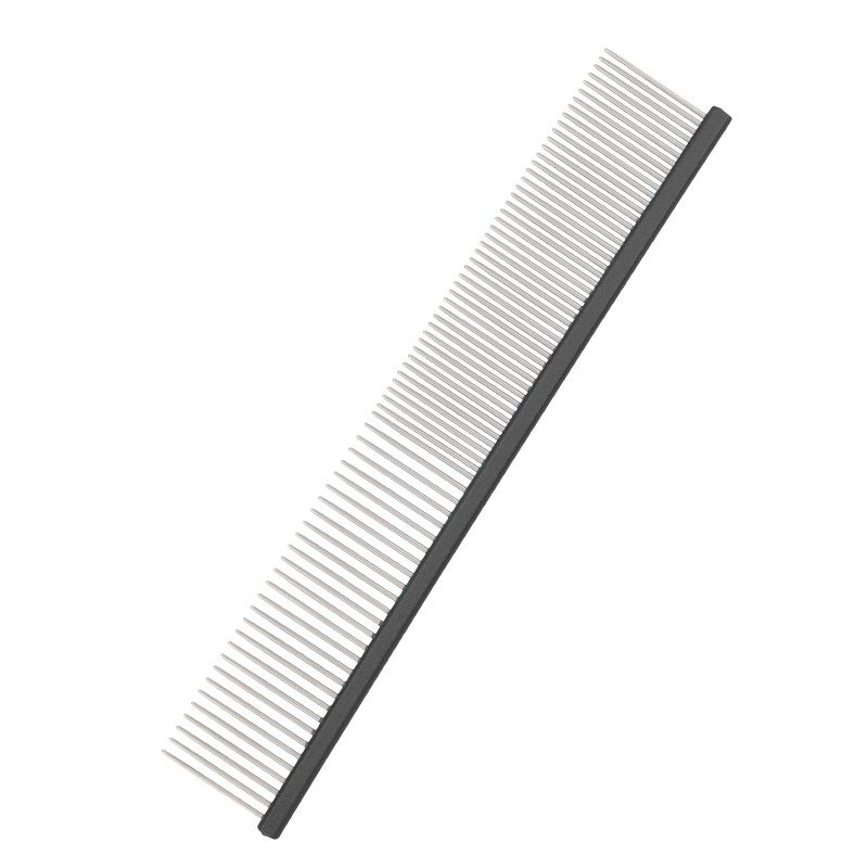 Peigne De Toilettage En Aluminium Pour Animaux De Compagnie,Brosse À Cheveux,Toilettage,Soins Des Cheveux,Chat,Chien,Chiot - Type Black-M6101 19cm