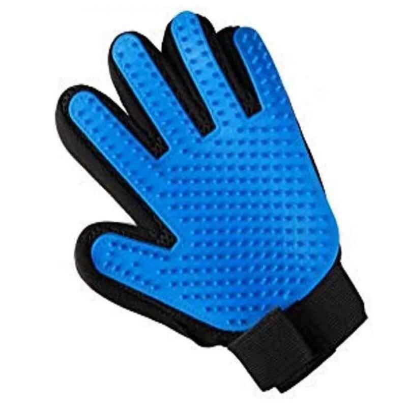 Kit De Toilettage Pour Animaux De Compagnie Pour Chien Et Chat,Brosse De Toilettage À 2 Côtés,Livres De Bain,Démêlage Des Poils D'animaux,Fourrure De Lapin - Type Left Brush Glove #E