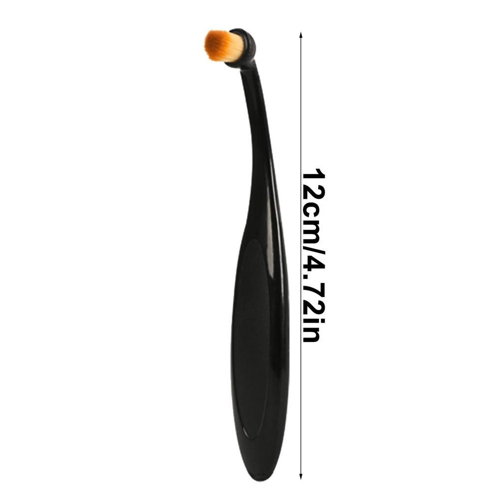 Brosse Applicateur Pour Les Yeux Pour Chien Et Chat,Peigne De Toilettage En Fibre Fine,Appliquer En Toute Sécurité Et Uniformément La De Tache De Déchirure,Lavable,Sourire - Type Black