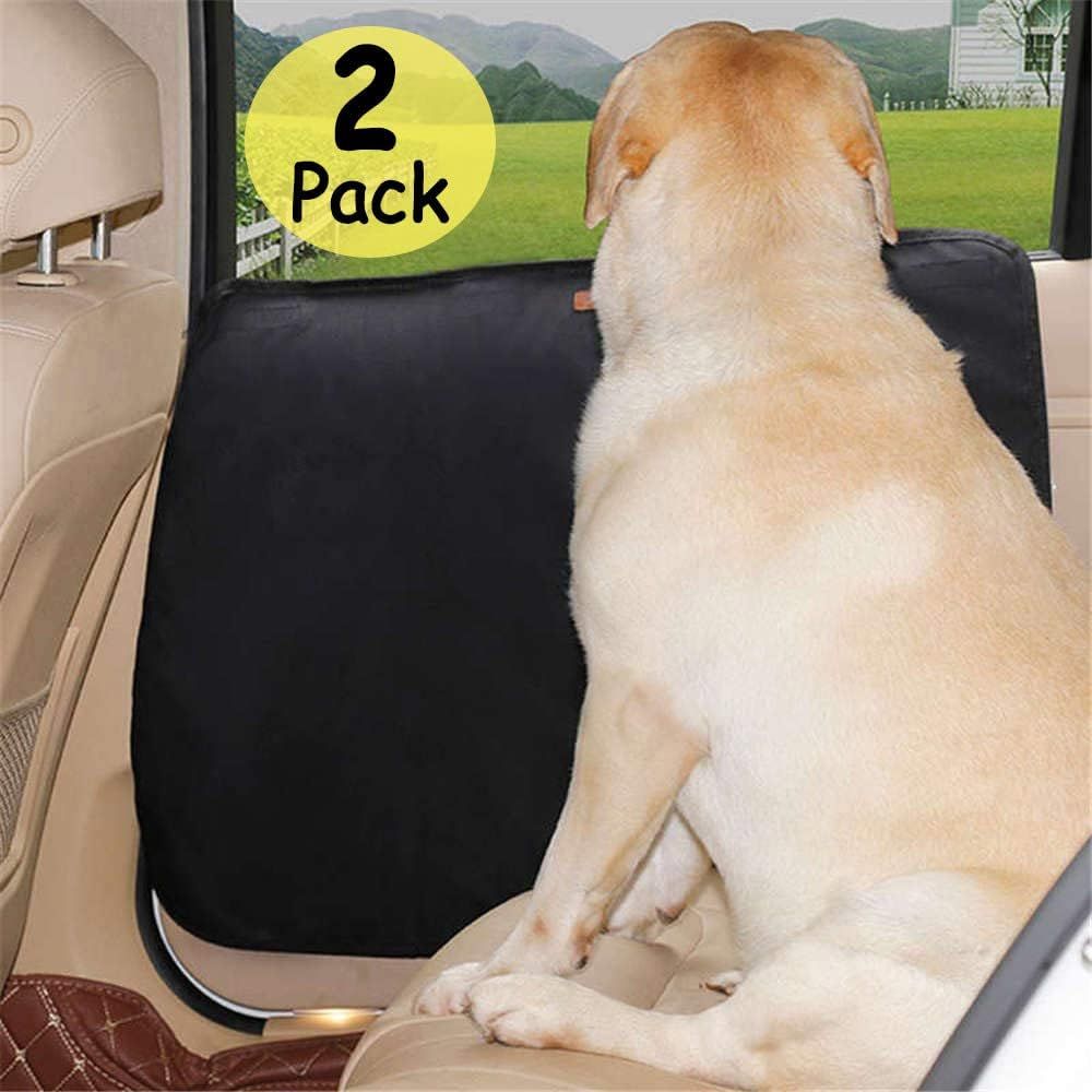- Protection De Porte De Voiture - Protection De Bord Pour Siège De Chien - Imperméable - Pour Voyage En Voiture Avec Chien