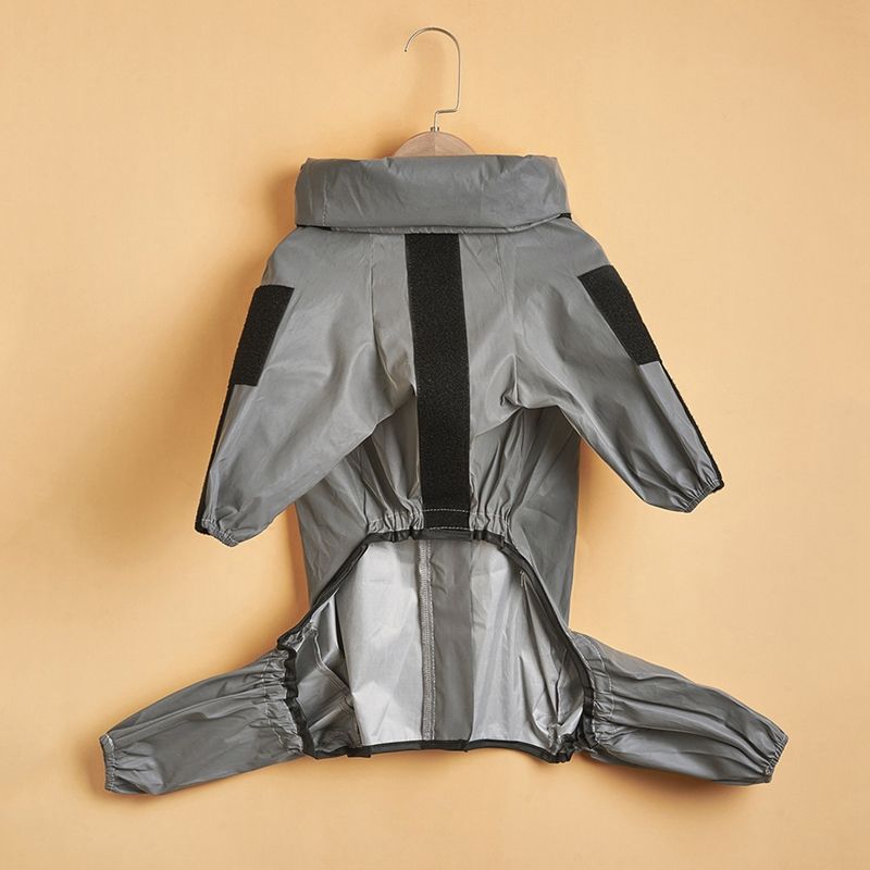 Imperméable De Luxe Pour Chien,Salopette Pour Petits,Moyens Et Grands Chiens,Produits D'extérieur Pour Animaux De Compagnie - Type White-Xl