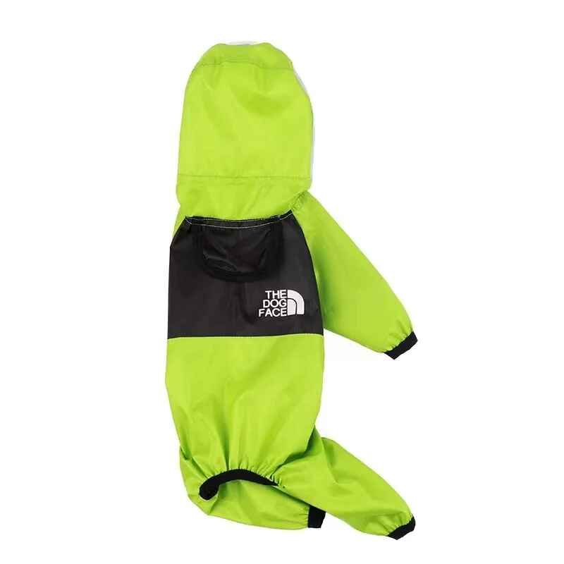 Imperméable Pour Chien Toutes Saisons,Pu Transparent,Imperméable,Vêtements À Quatre Pattes,Vêtements Pour Animaux De Compagnie - Type Green-4xl