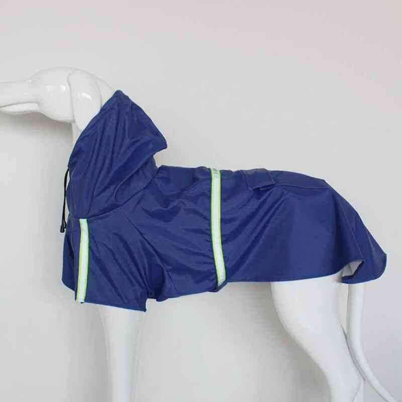 S-5xl Animaux De Compagnie Petit Chien Imperméable Coulée Petits Grands Chiens Manteau De Pluie Veste Imperméable Mode En Plein Air Respirant Chiot Vêtements - Type Bleu-Xxl #B
