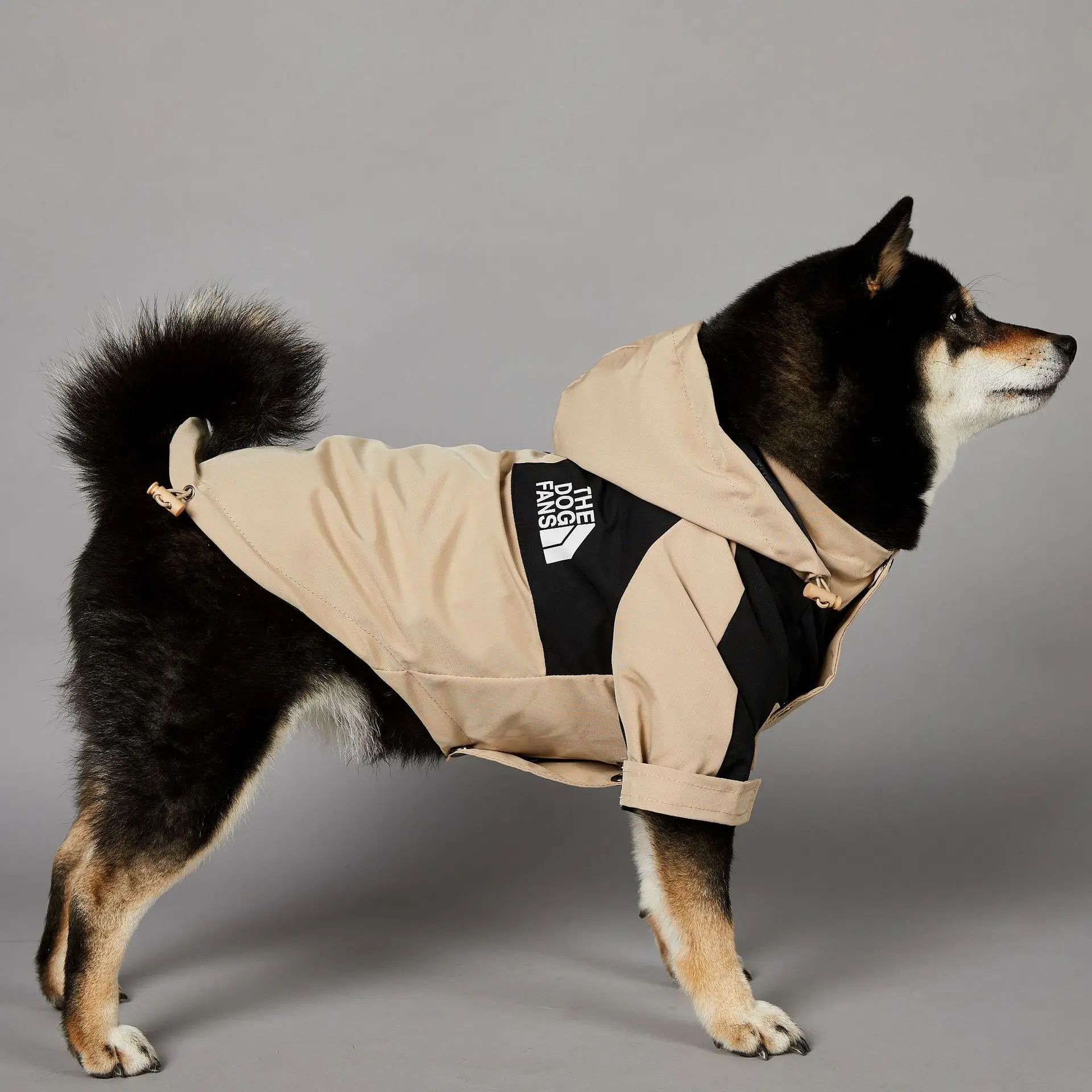 Imperméable Coupe-Vent Pour Chiens,Vêtements Pour Animaux De Compagnie,Coupe-Vent,Sweat À Capuche Bouledogue Français,Vêtements De Charge,Grands,Moyens Et Petits Chiens - Type Kaiqi-Xl 6-11kg