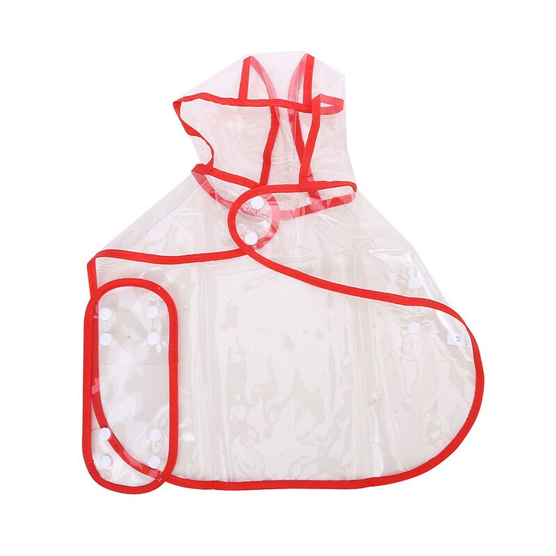 Manteau De Pluie Extérieur Transparent Pour Gros Chiens,Vêtements Pour Animaux De Compagnie,Cheveux Dorés,Labrador Border Collie,Grands Chiens - Type Xs #B