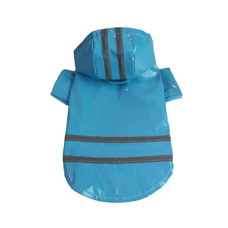 Imperméable Pour Petit Chien,Manteau Coupe-Vent,Cape Pour Animaux De Compagnie,Poncho Pour Chiot,Chats,Chihuahua,Bouledogue,Vêtements Pour Animaux De Compagnie - Type Blue-S