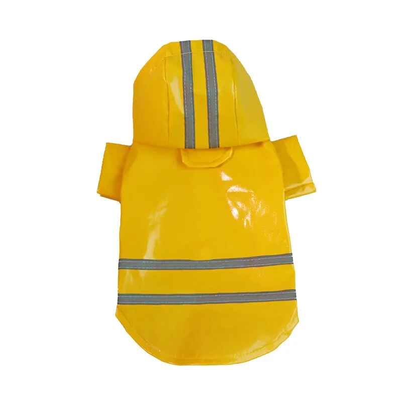 Imperméable Pour Petit Chien,Manteau Coupe-Vent,Cape Pour Animaux De Compagnie,Poncho Pour Chiot,Chats,Chihuahua,Bouledogue,Vêtements Pour Animaux De Compagnie - Type Yellow-Xl
