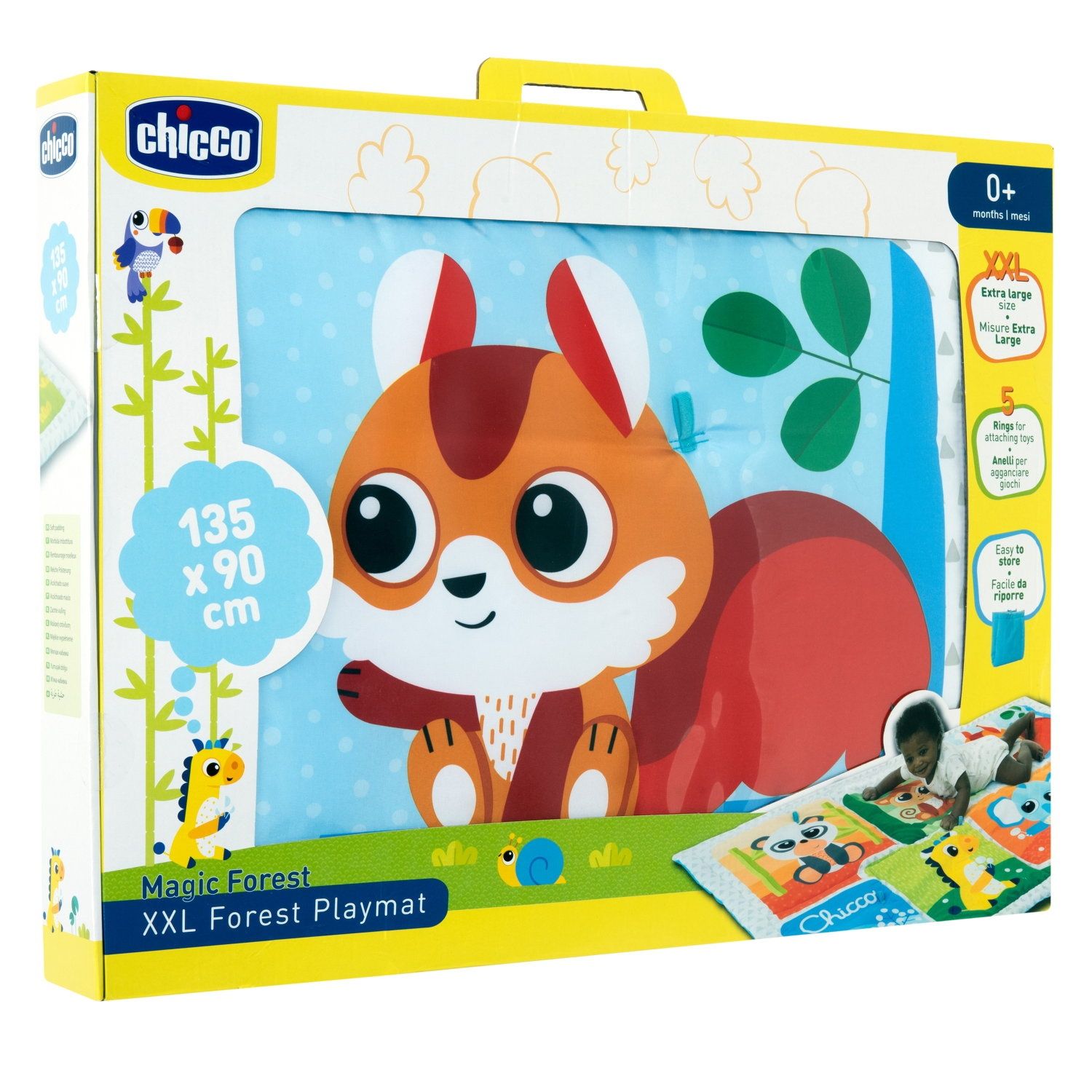 Move & Grow Tapis De La Forêt Xxl