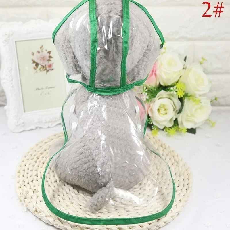 Veste Imperméable À Capuche Transparente Pour Animaux De Compagnie,Vêtements De Pluie Pour Chiens Et Chiots - Type L