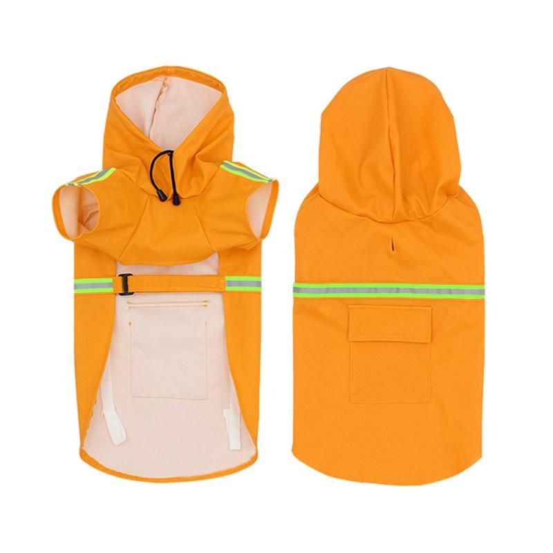 Poncho Imperméable Pour Animaux De Compagnie,Vêtements D'extérieur Pour Petits Et Grands Chiens,Capuche,Coulée,Imperméable,550 - Type Style A #A