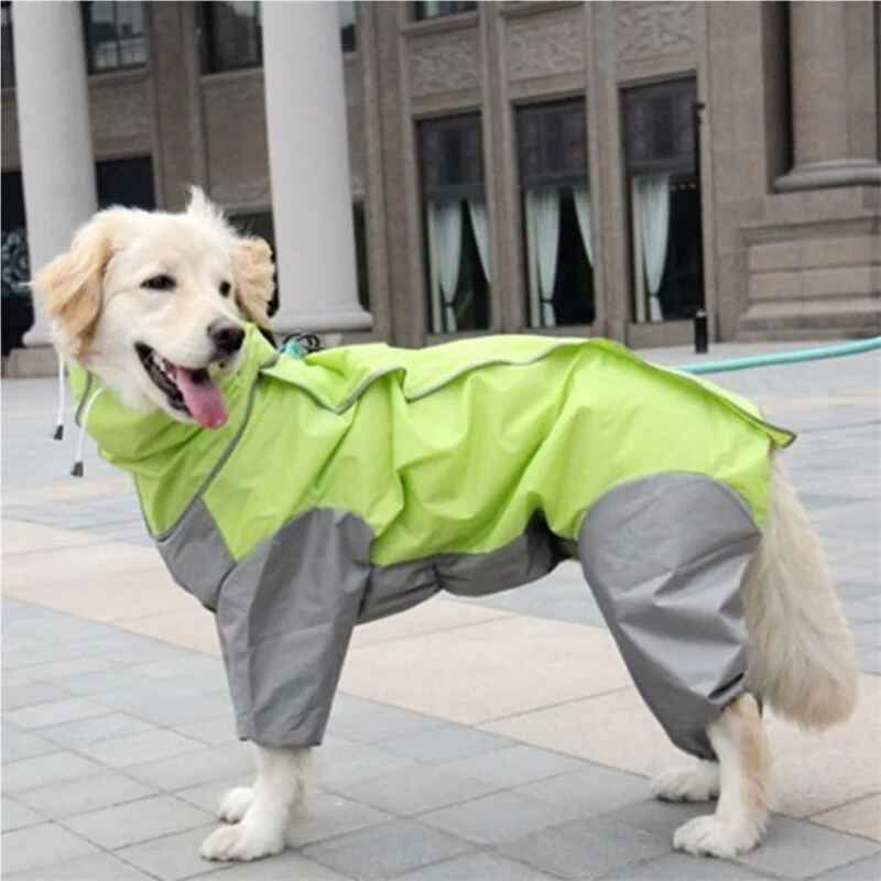 Imperméable Imperméable Pour Chien,Veste À Capuche À Quatre Coins,Poncho Pour Animaux De Compagnie,Vêtements Pour Chiot,Grand,Moyen - Type S #A