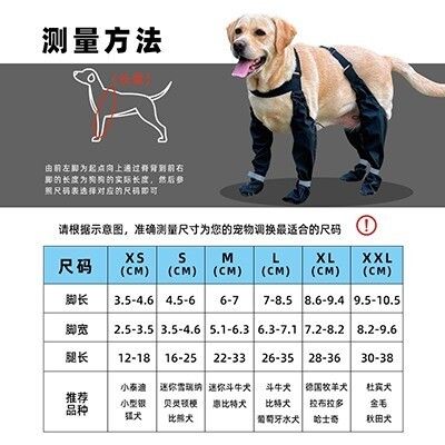 Outil De Marche Pour Chien En Plein Air,Lacets D'été Anti-Saleté,Bottes Pour Chien Ze,Semelle Souple Imperméable,Ne Peut Pas Secouer La Chaussure Pour Animal De Compagnie - Type A-M