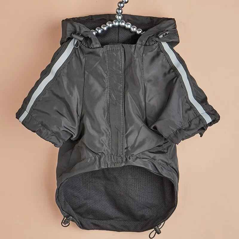 Poncho De Pluie Camsolomon Casting,Imperméable Pour Animaux De Compagnie,Chats Et Chiens,Coupe-Vent Et Imperméable,Respirant,Été,Petit Et Moyen,1 Pièce - Type Black-M
