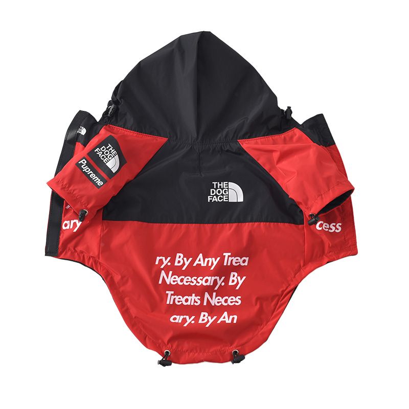 The Dog Face-Sweat À Capuche Imperméable Pour Animaux De Compagnie,Manteau Coupe-Vent,Vêtements Pour Chiens De Taille Moyenne Et Grande,Veste Pour Chiot,Automne Et Hiver - Type Yellow-Xxl